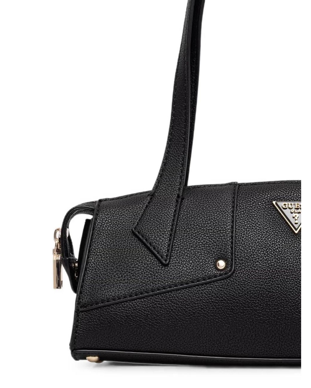 Guess Black Darcy Logo Shoulder Bag