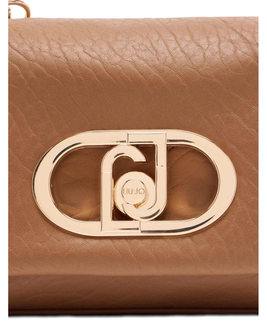 Liu Jo Brown Small Lapuffy Crossbody Bag