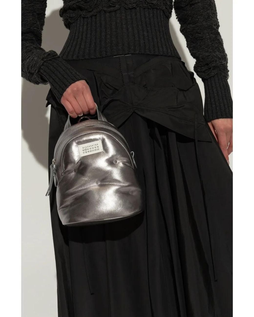 Maison Margiela White Glam Slam Backpack