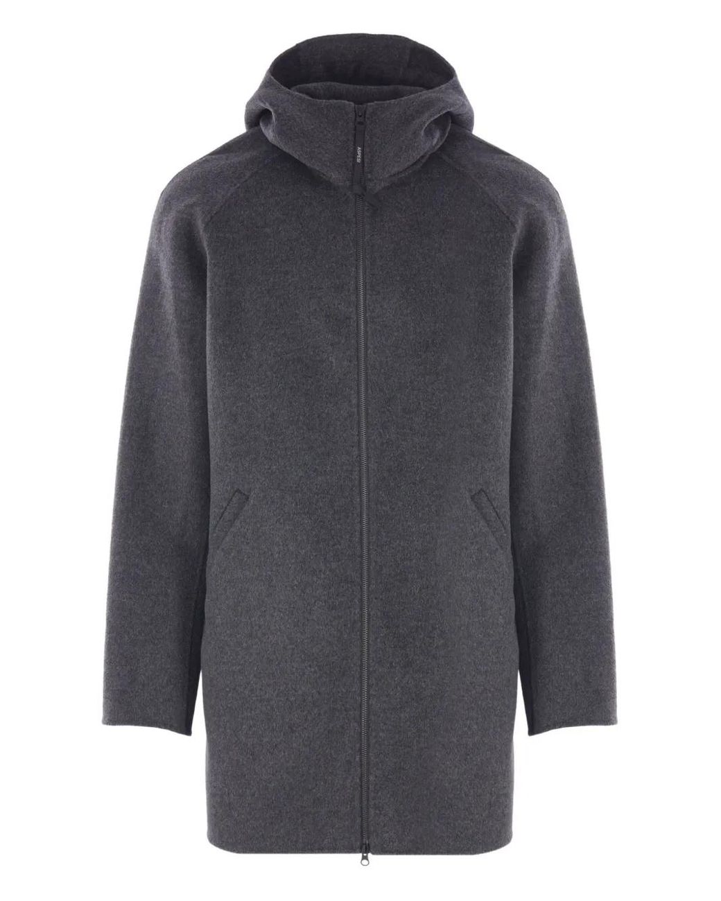 Cappotto Con Cappuccio di Aspesi in Gray da Uomo