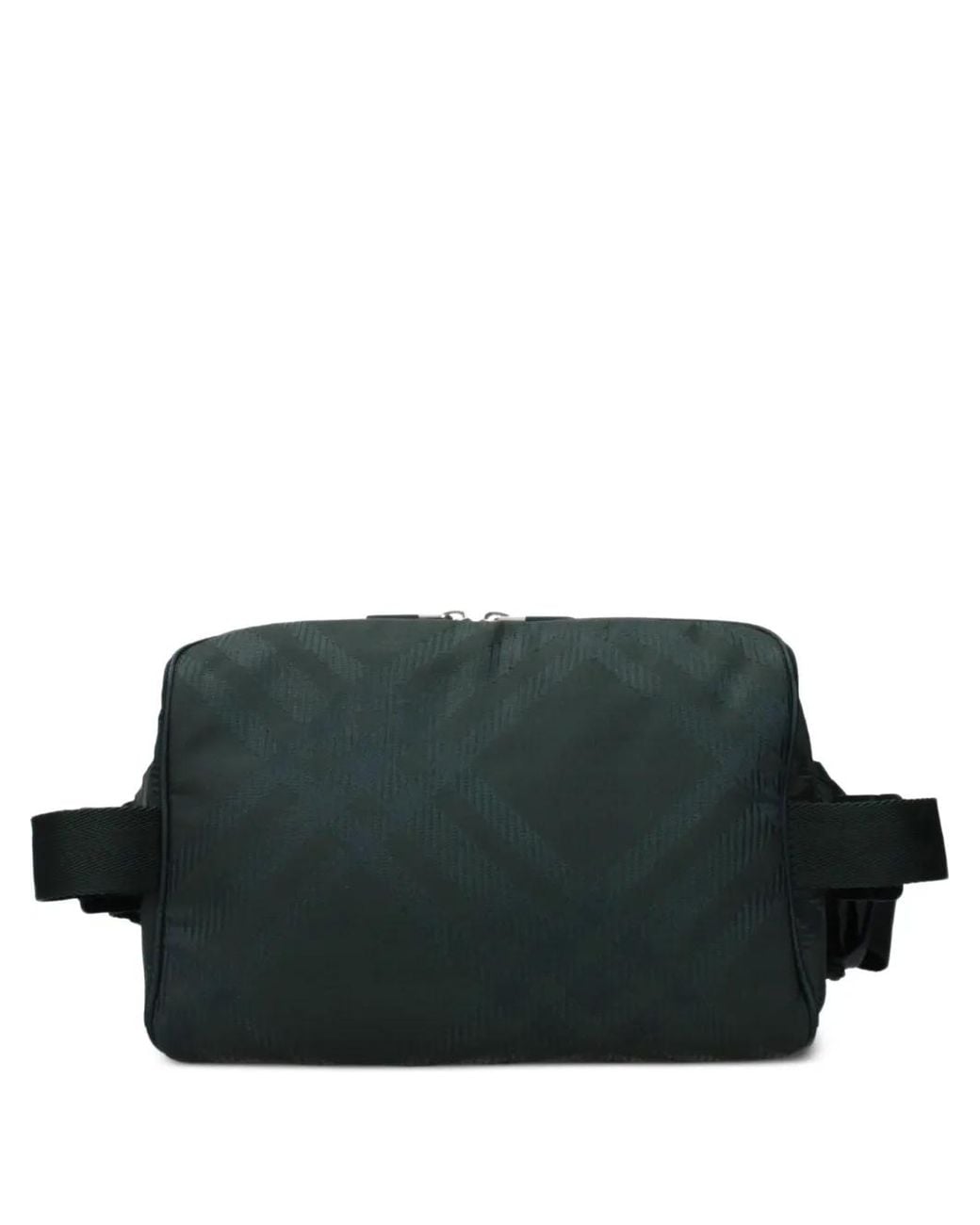 Burberry Black Jacquard Check Belt Bag for men