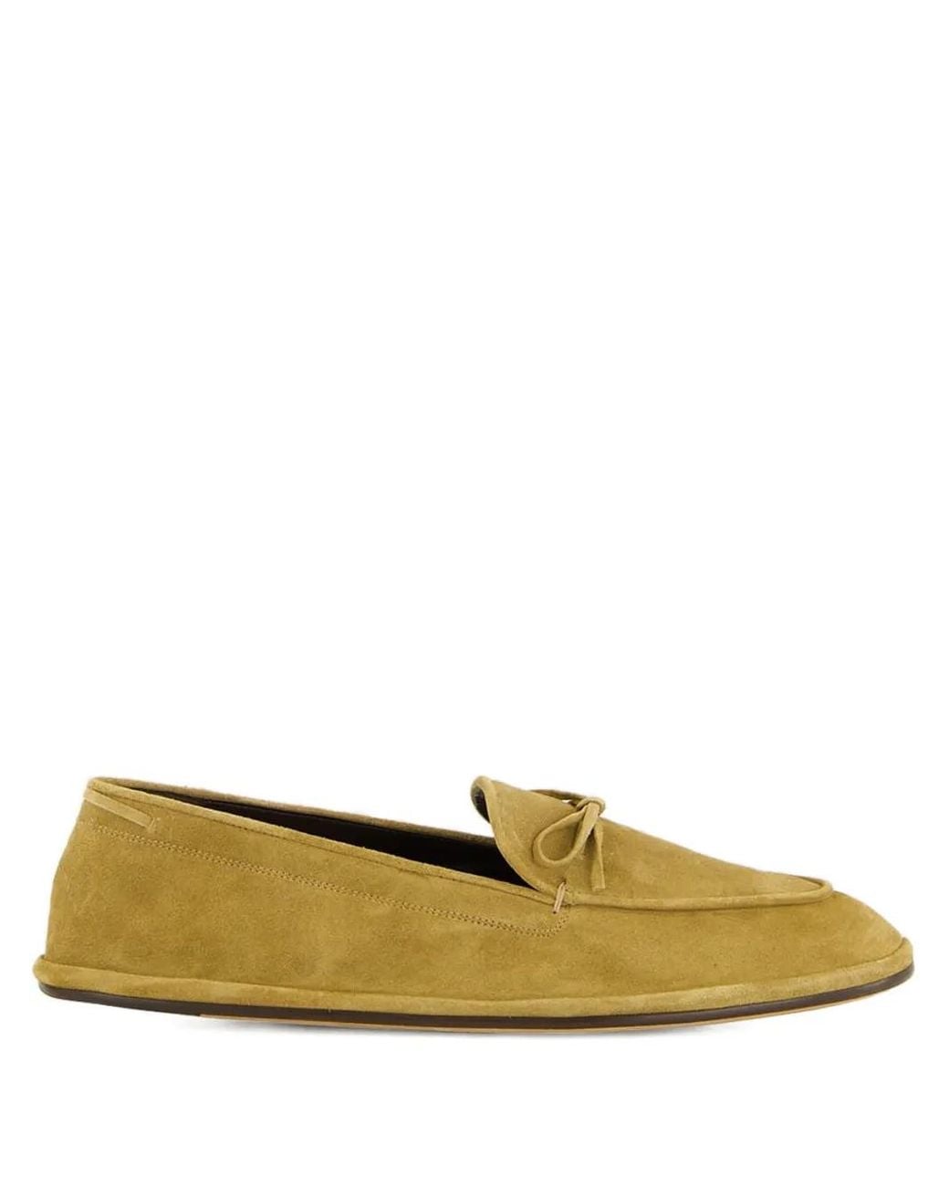 Emme Parsons Green Suede Bow Ballet Flats