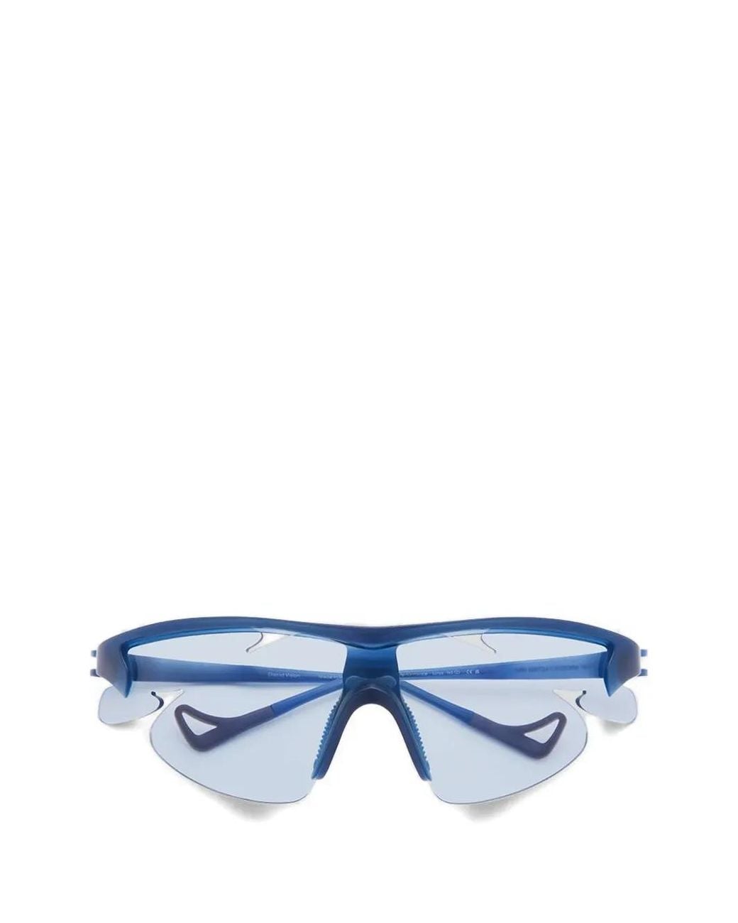 District Vision Blue X Paf Junya Racer Sunglasses