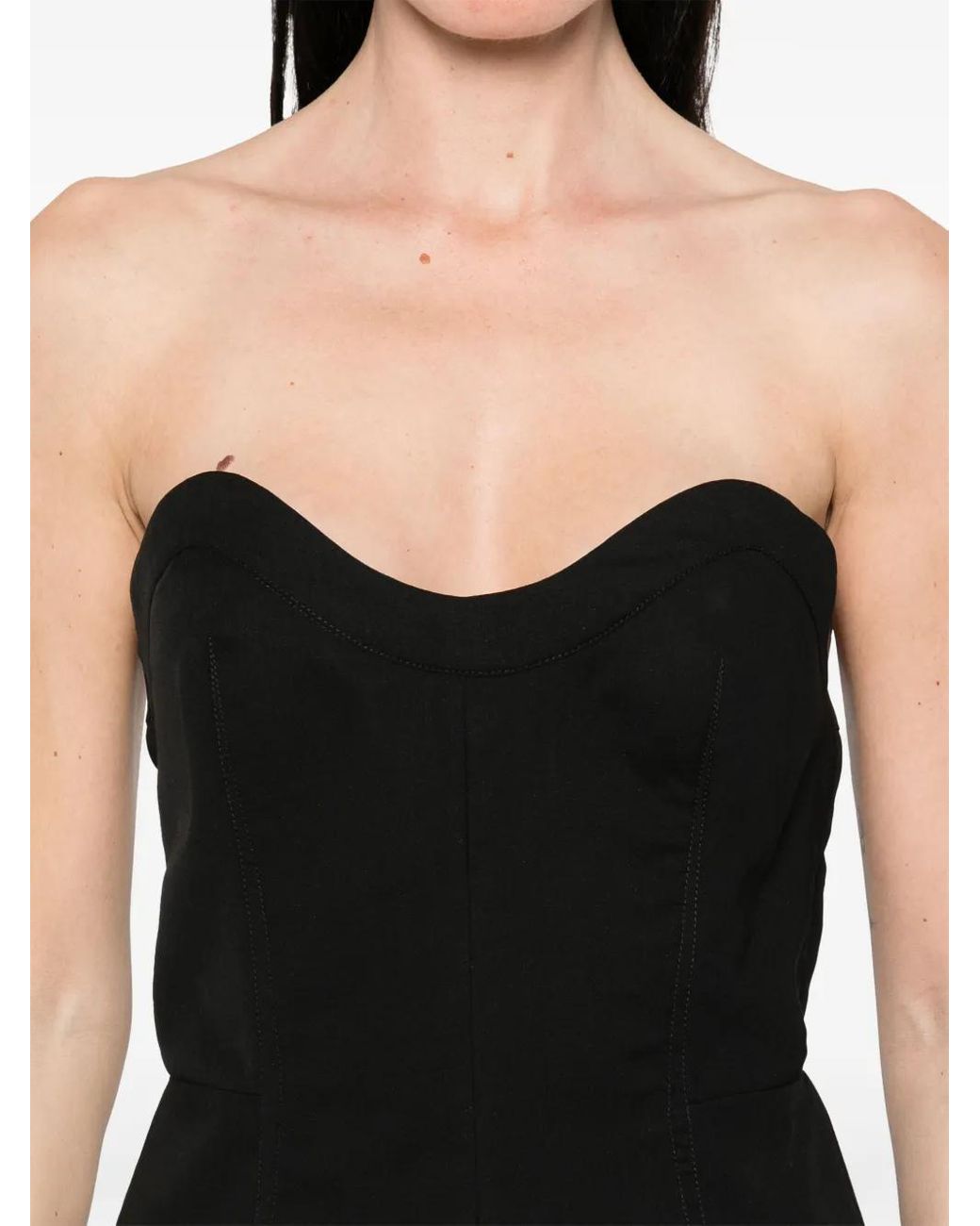 Philosophy Di Lorenzo Serafini Black Voile Top