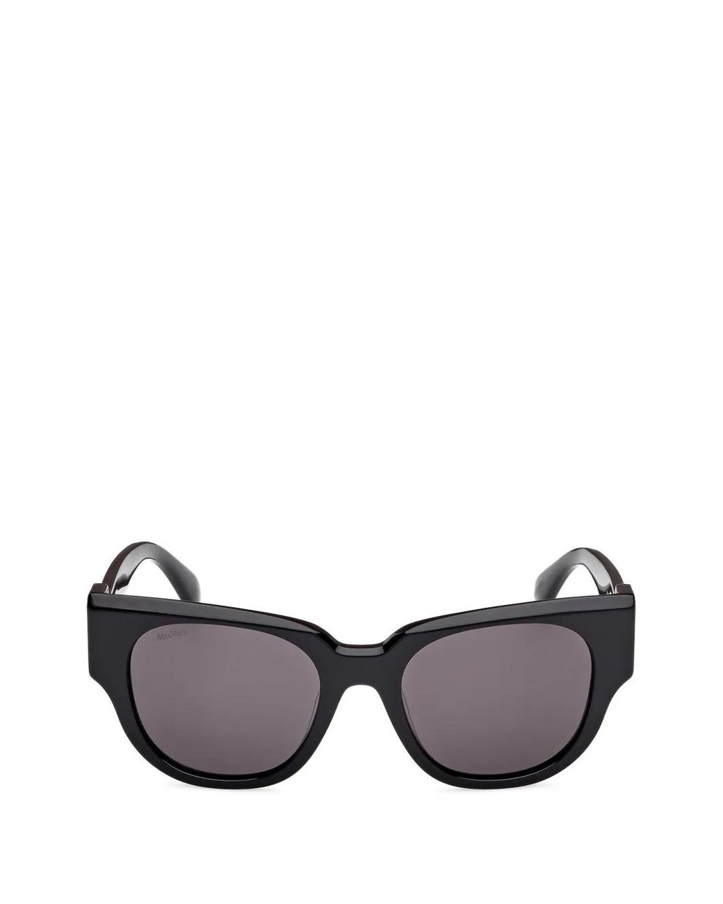 Max Mara Eyewear Gray Geometric-Frame Sunglasses