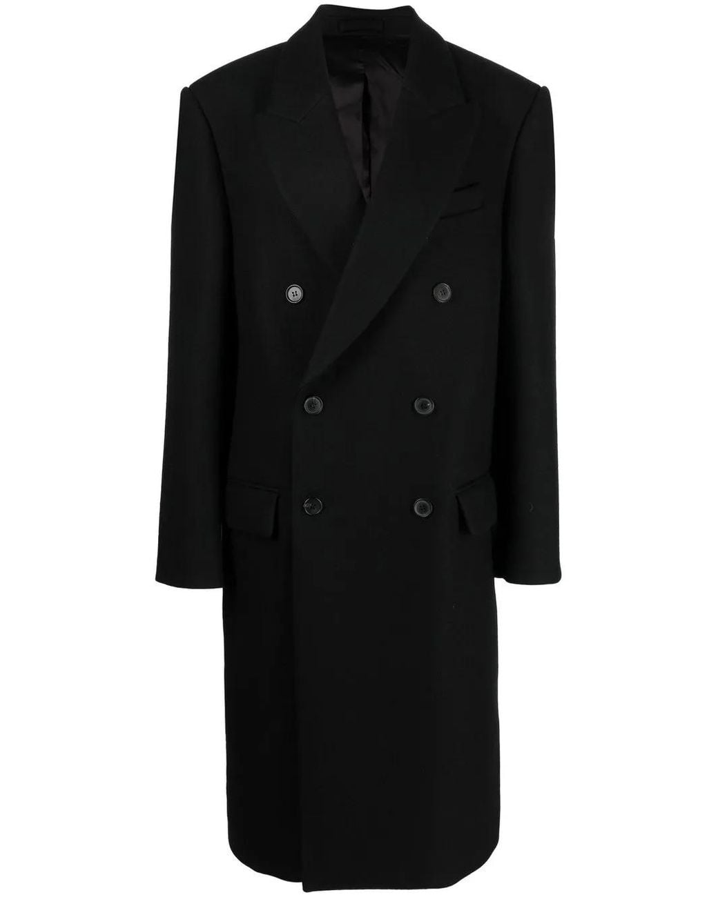 Wardrobe NYC Black X Hailey Bieber Virgin Wool Coat