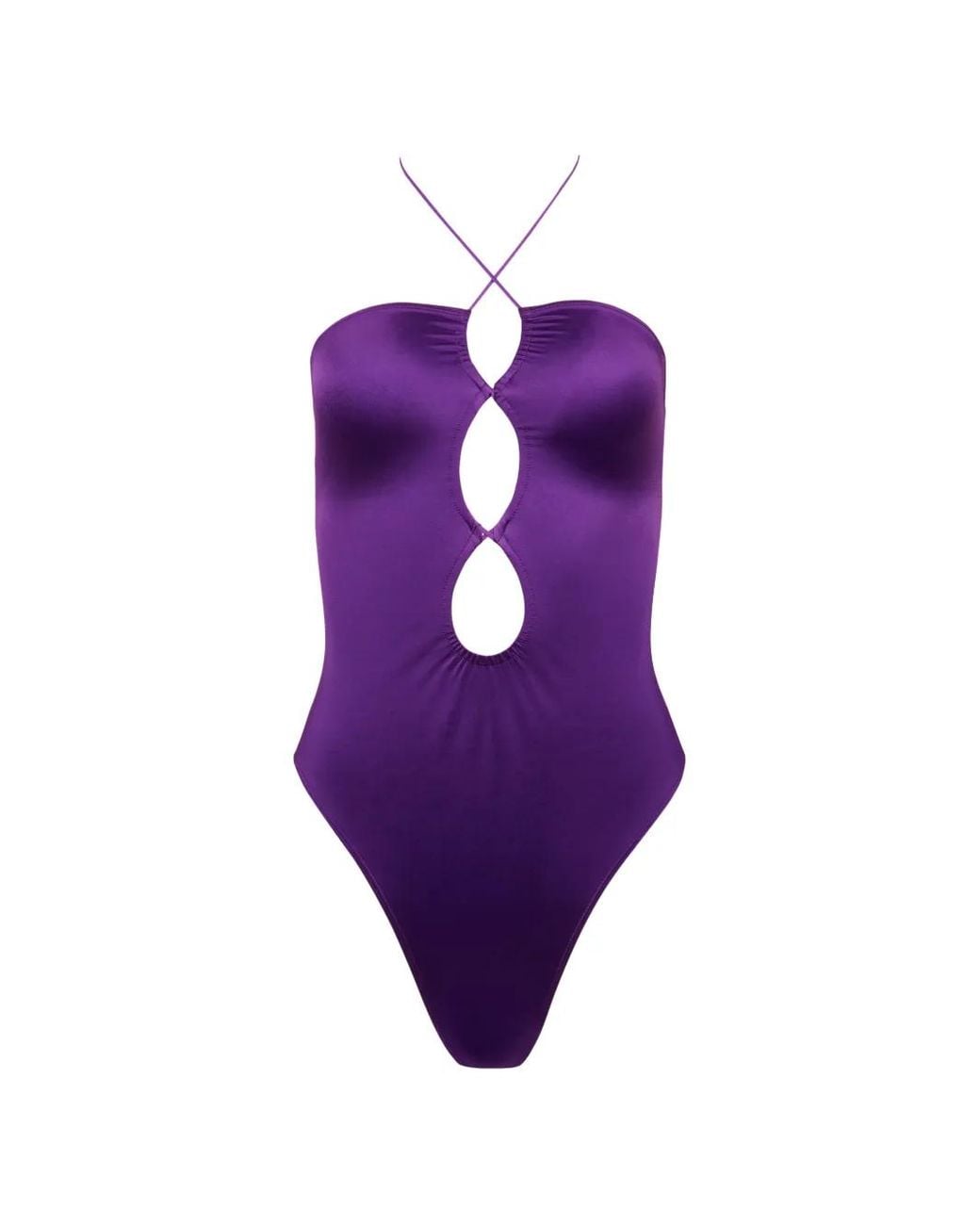 Bañador Glow Maison Close de color Purple