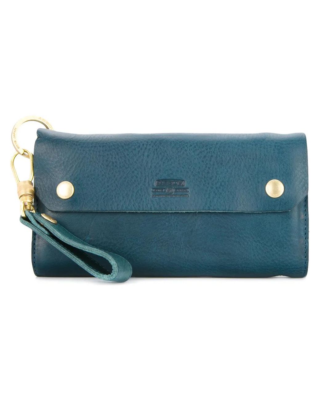 As2ov Blue Keyring Wallet for men