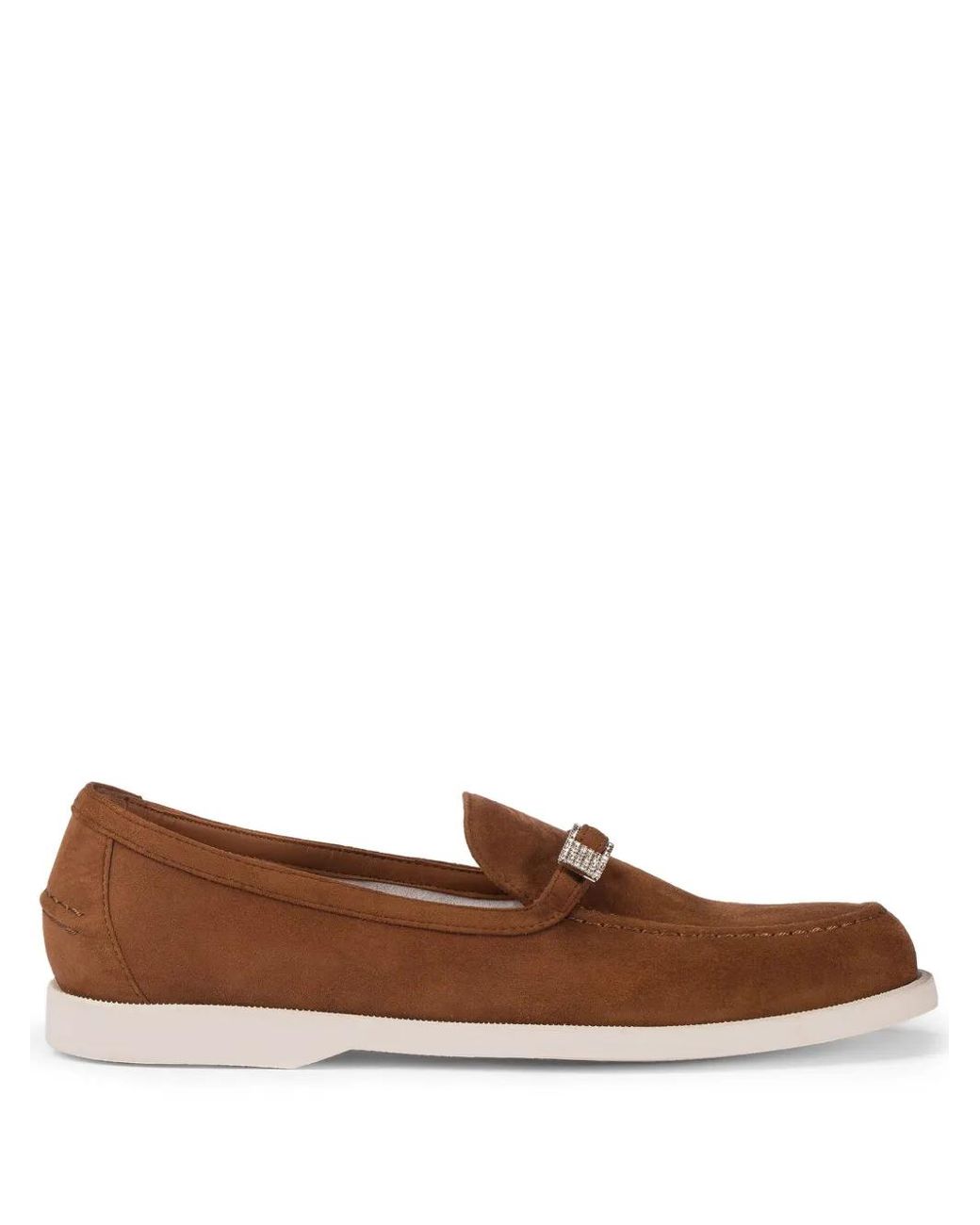 Le Silla Brown Yacht Loafers