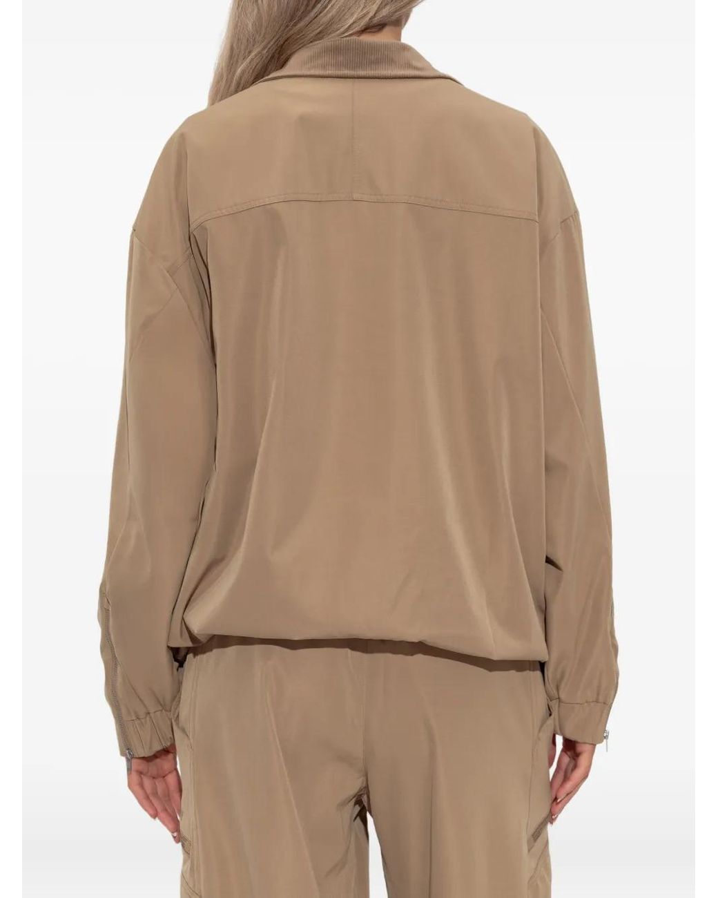 Rethinkit Studios Natural Zip-Fastening Flap-Pocket Jacket