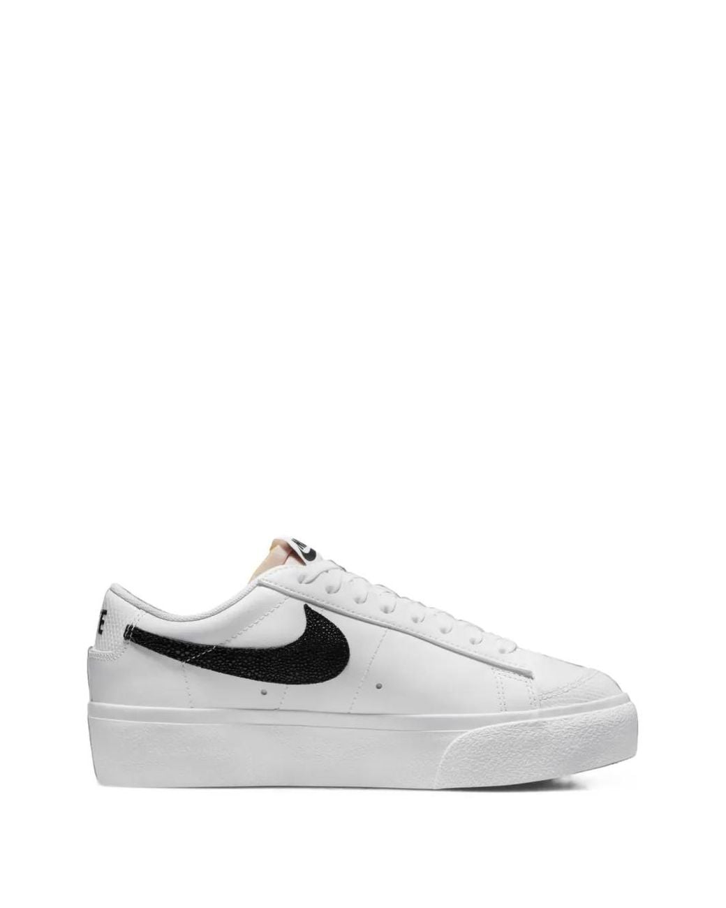 Nike White Blazer Low Platform Sneakers
