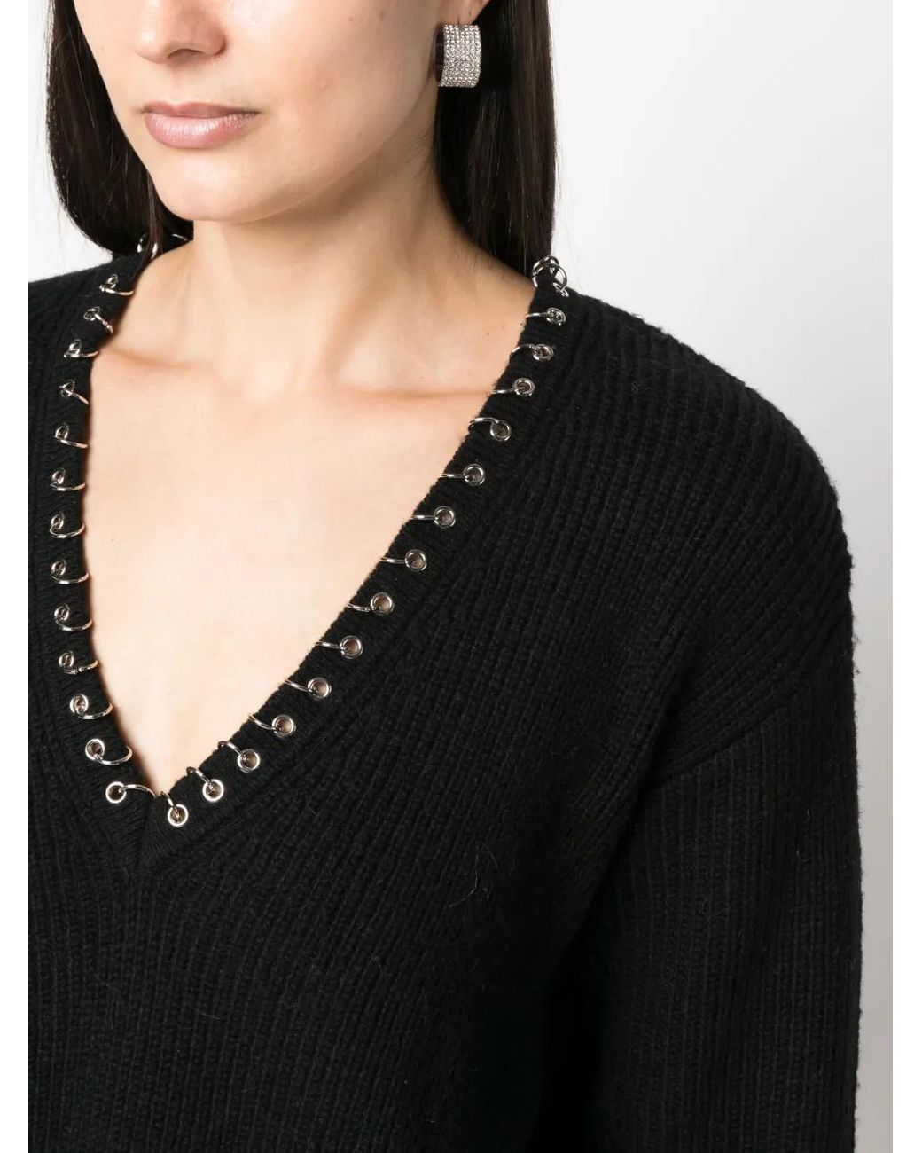 Patrizia Pepe Black Jumper