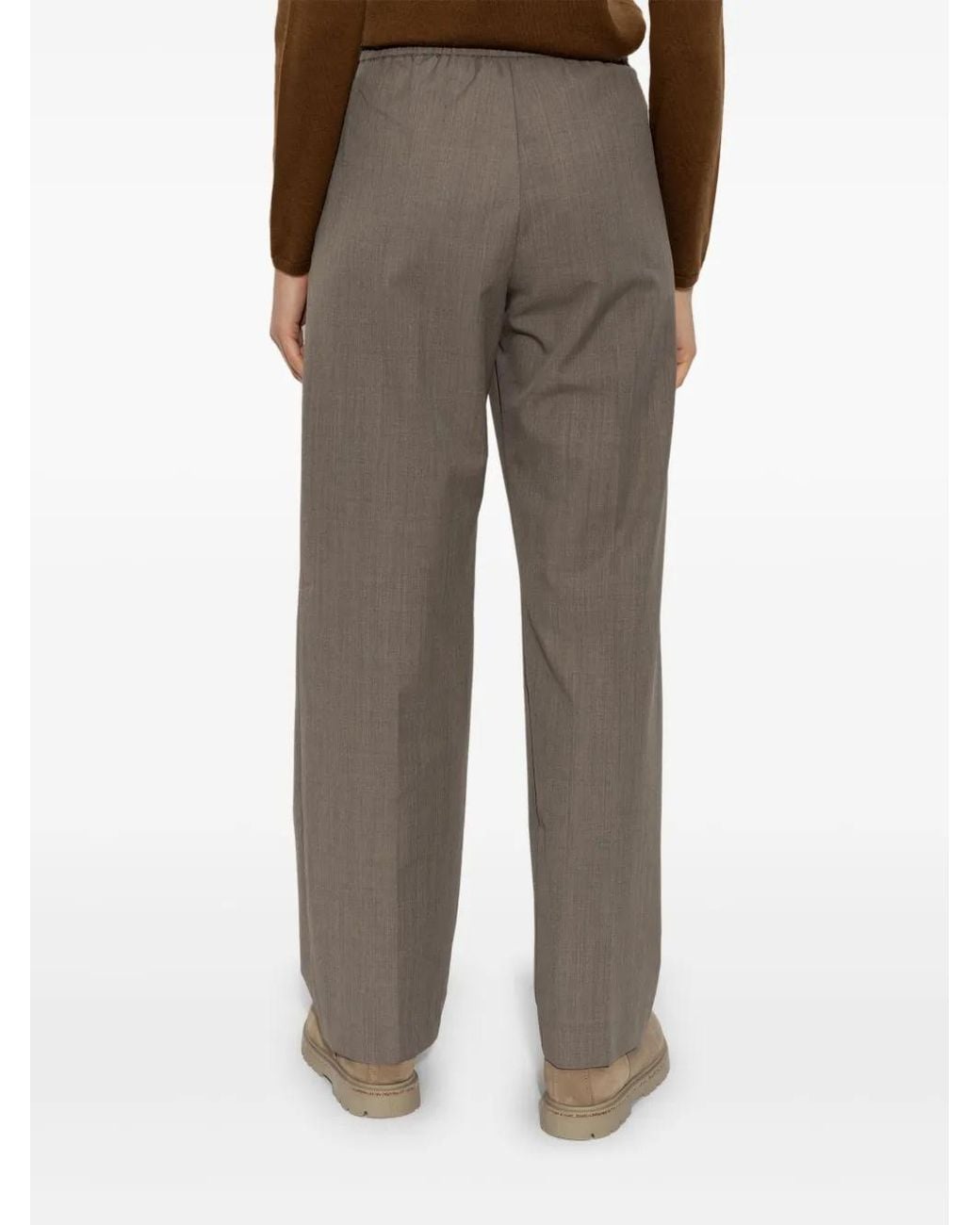 Samsøe & Samsøe Straight Broek in het Gray