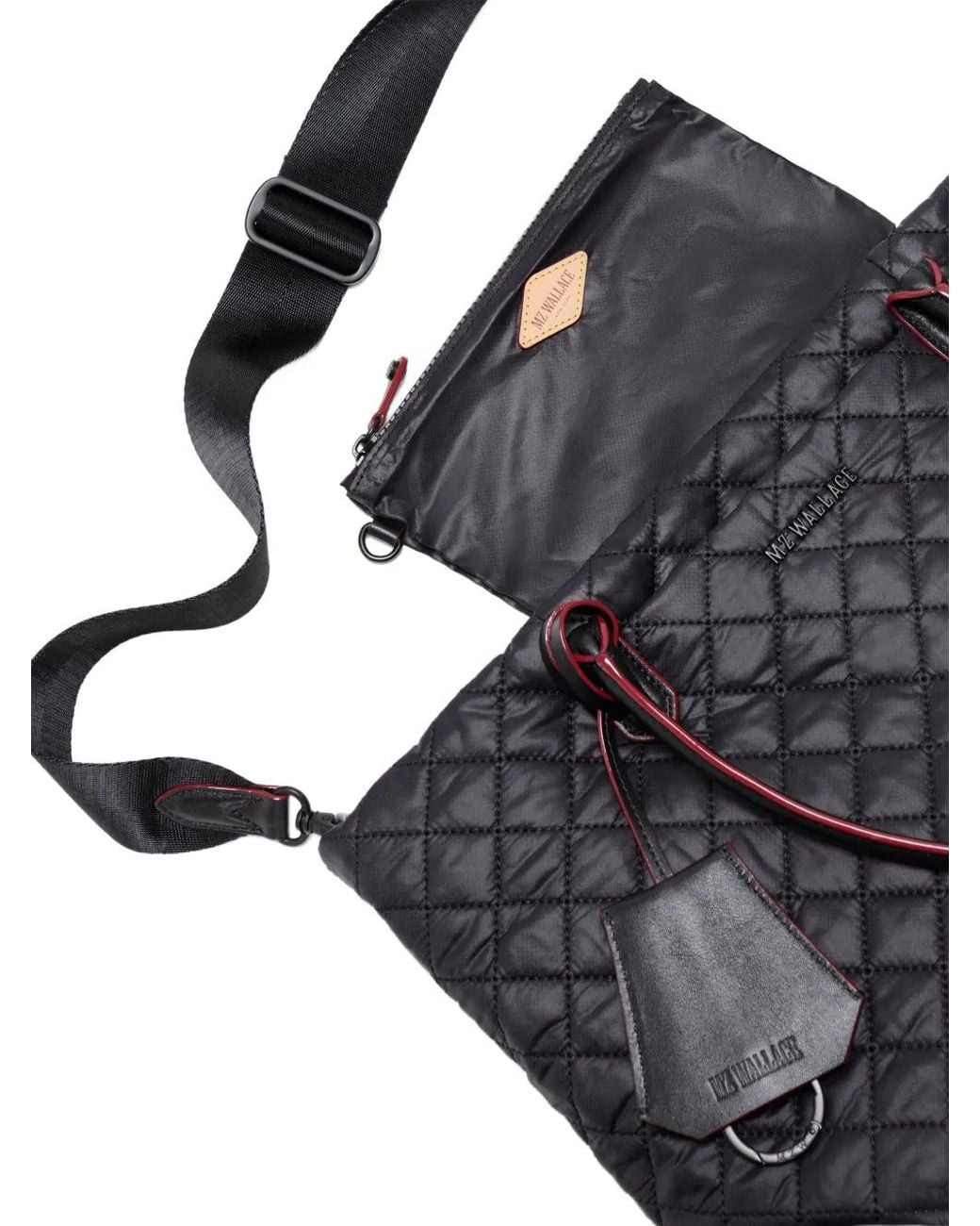 MZ Wallace Black Small Daily Tote Bag