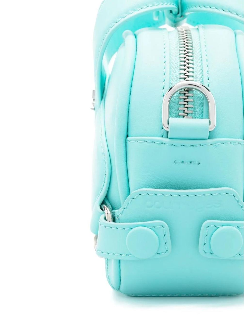 Courreges Blue Loop X Mini Tasche