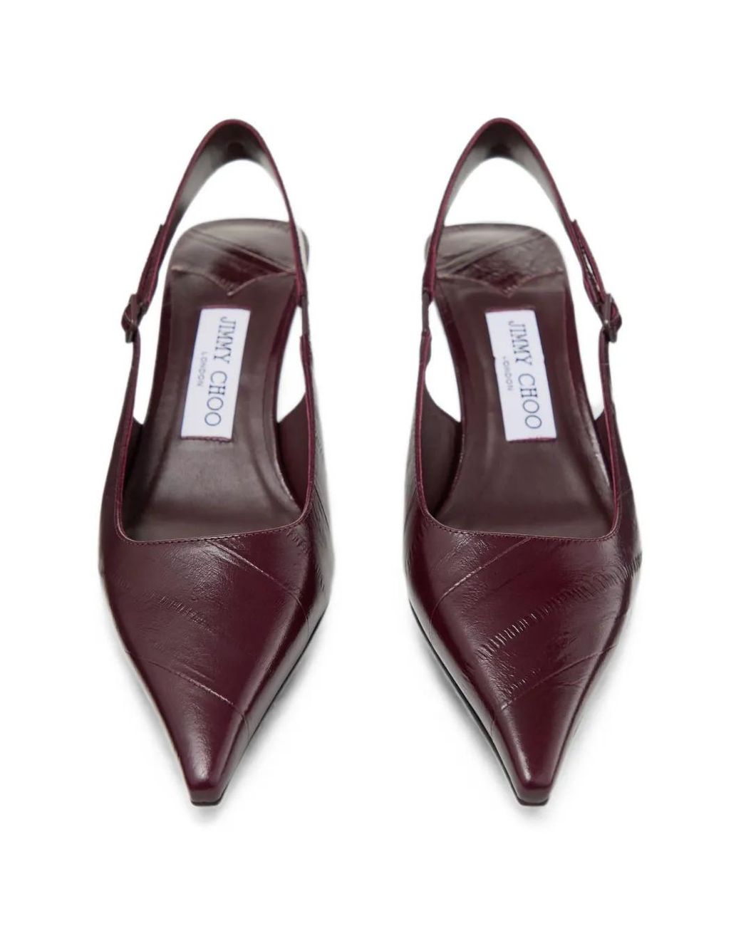 Jimmy Choo Brown Escarpins Amel À Bride Arrière