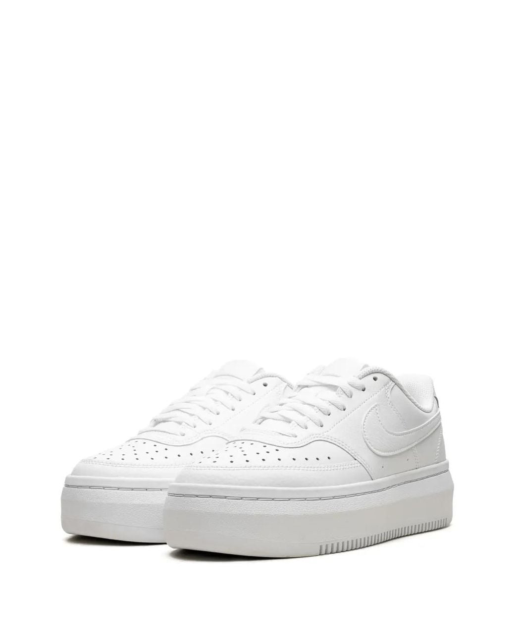 Nike White Court Vision Alta Sneakers