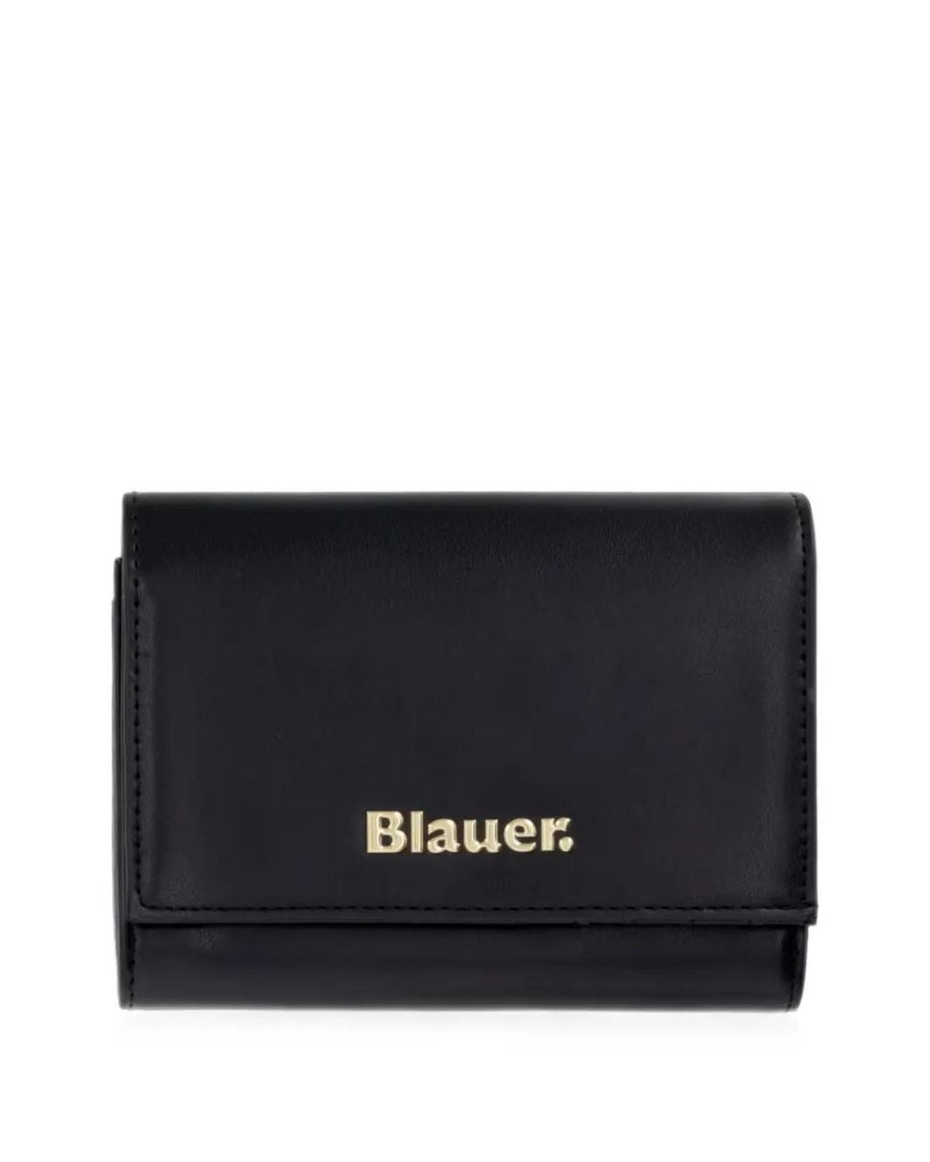 Blauer Black Logo-Plaque Wallet