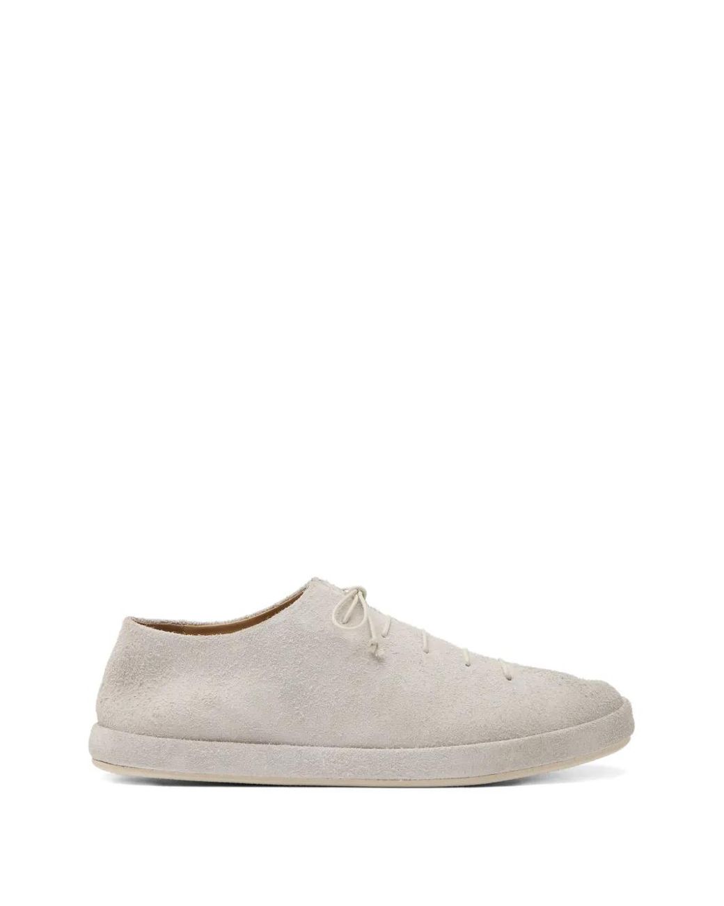 Marsèll White Lace-Up Sneakers for men