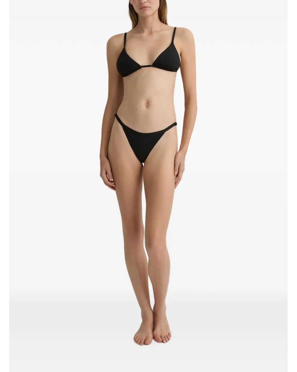 Bondi Born Black Presley Cheeky Bikini Bottoms