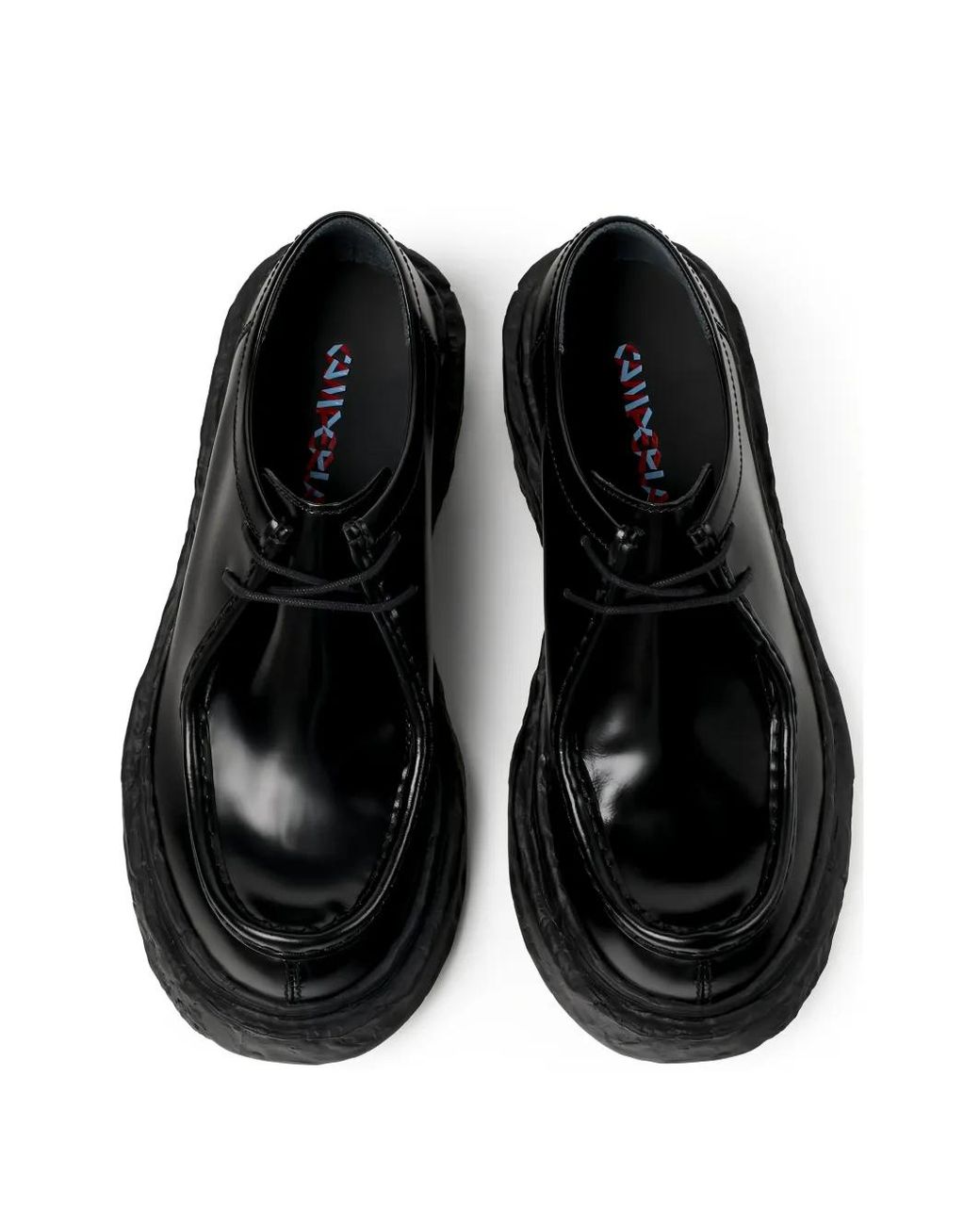 CAMPERLAB Black Vamonos Leather Derby Shoes