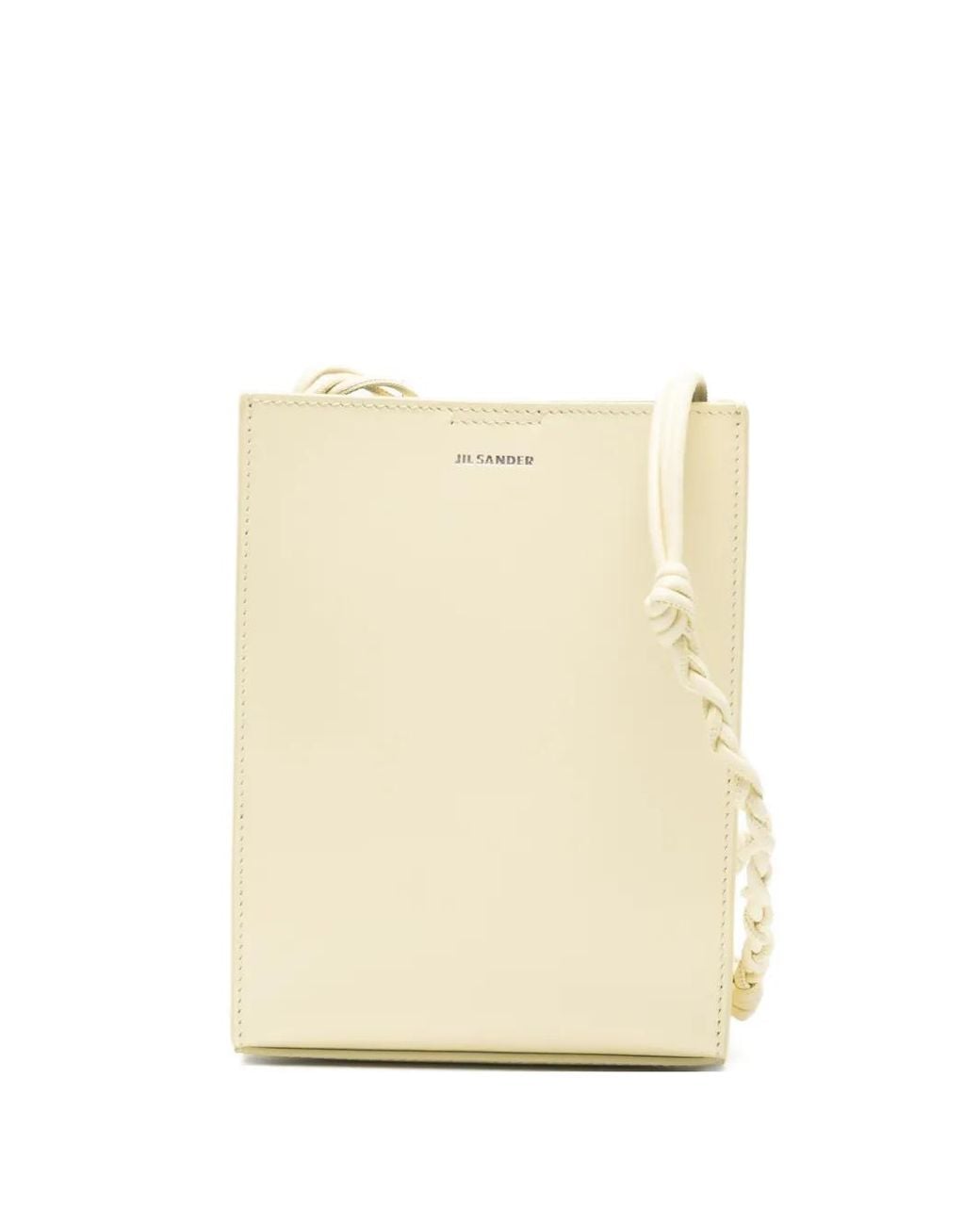 Borsa A Tracolla Tangle Piccola di Jil Sander in Natural