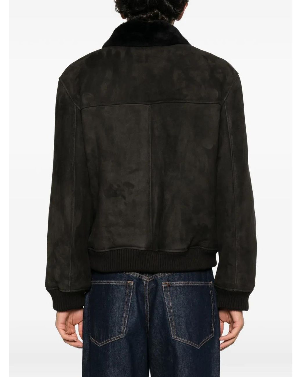 Arma Black Ugo Suede Jacket for men