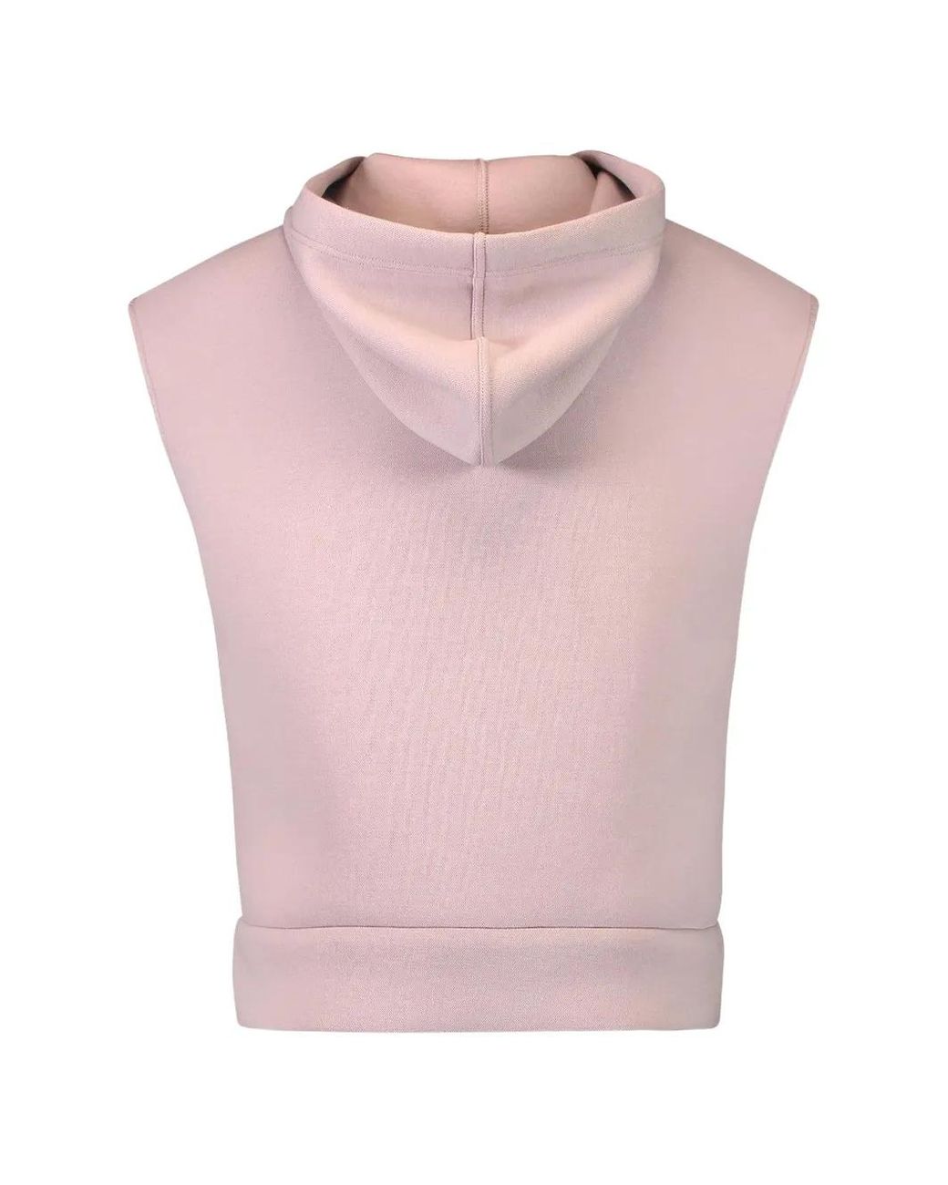 Chaleco Acolchado Con Capucha Max Mara de color Pink
