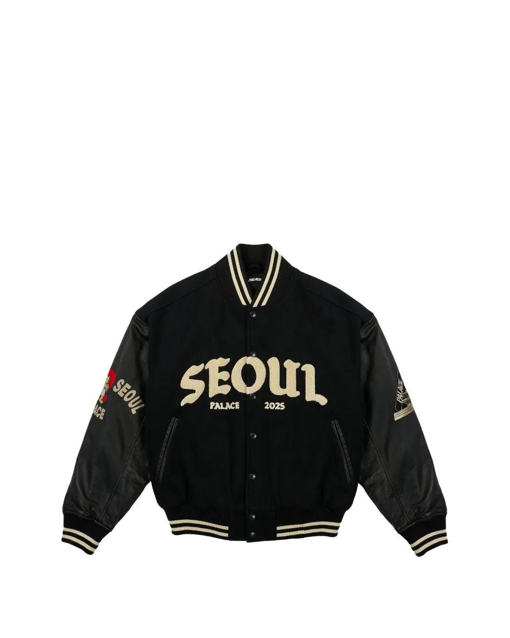 Palace Black Seoul 2 Seoul Bomber Jacket for men