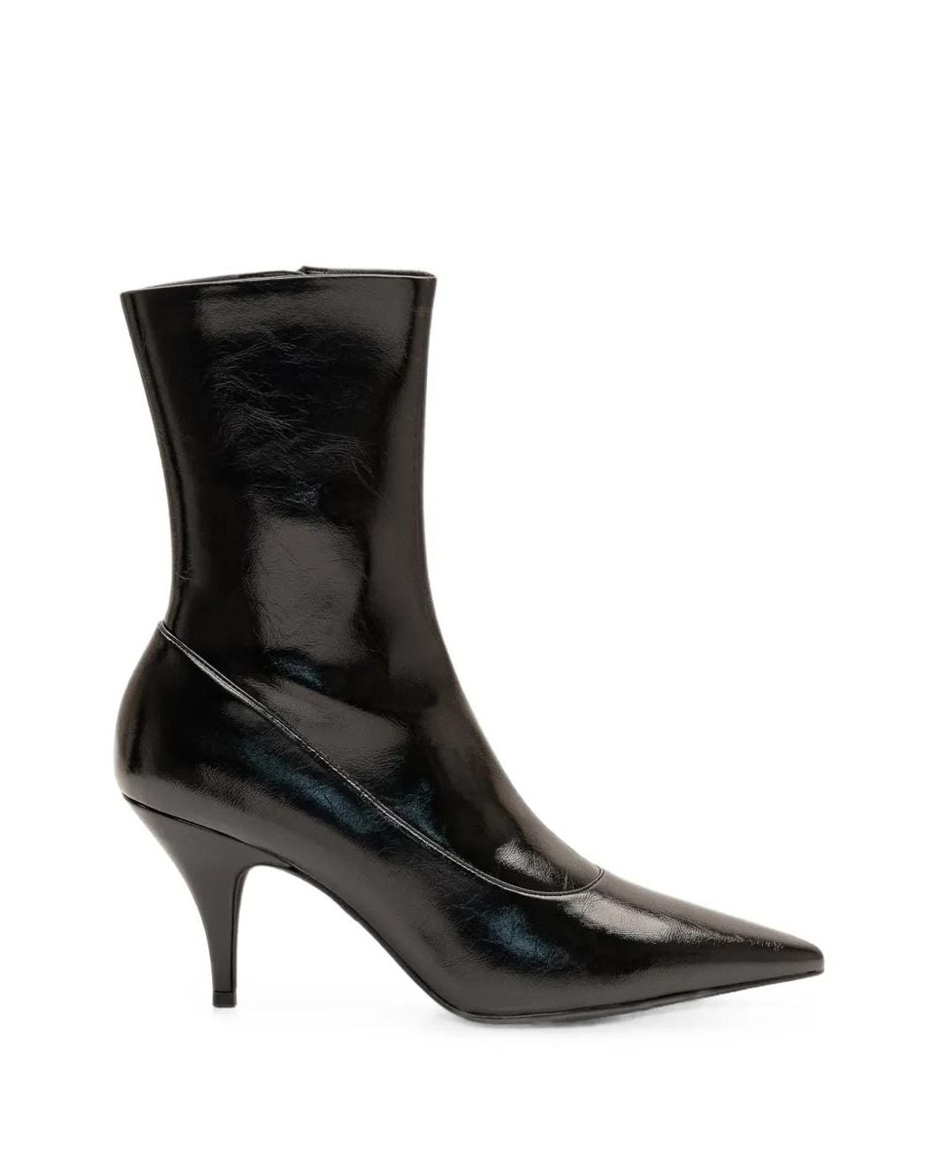 Jeffrey Campbell Black Looker Crin Tall Boot