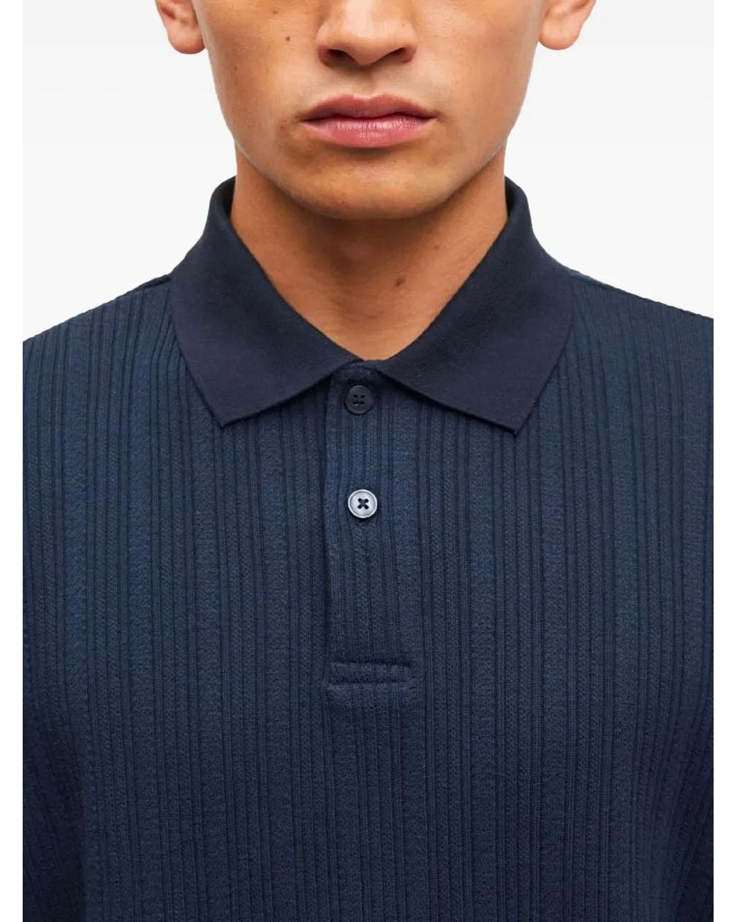 Samsøe & Samsøe Blue Savekin Polo Shirt for men