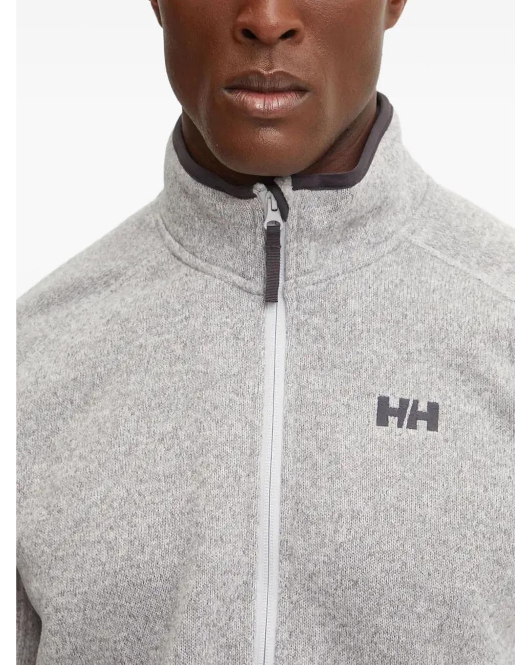 Helly Hansen Gray Varde 1/2 Zip 2.0 Sweater for men