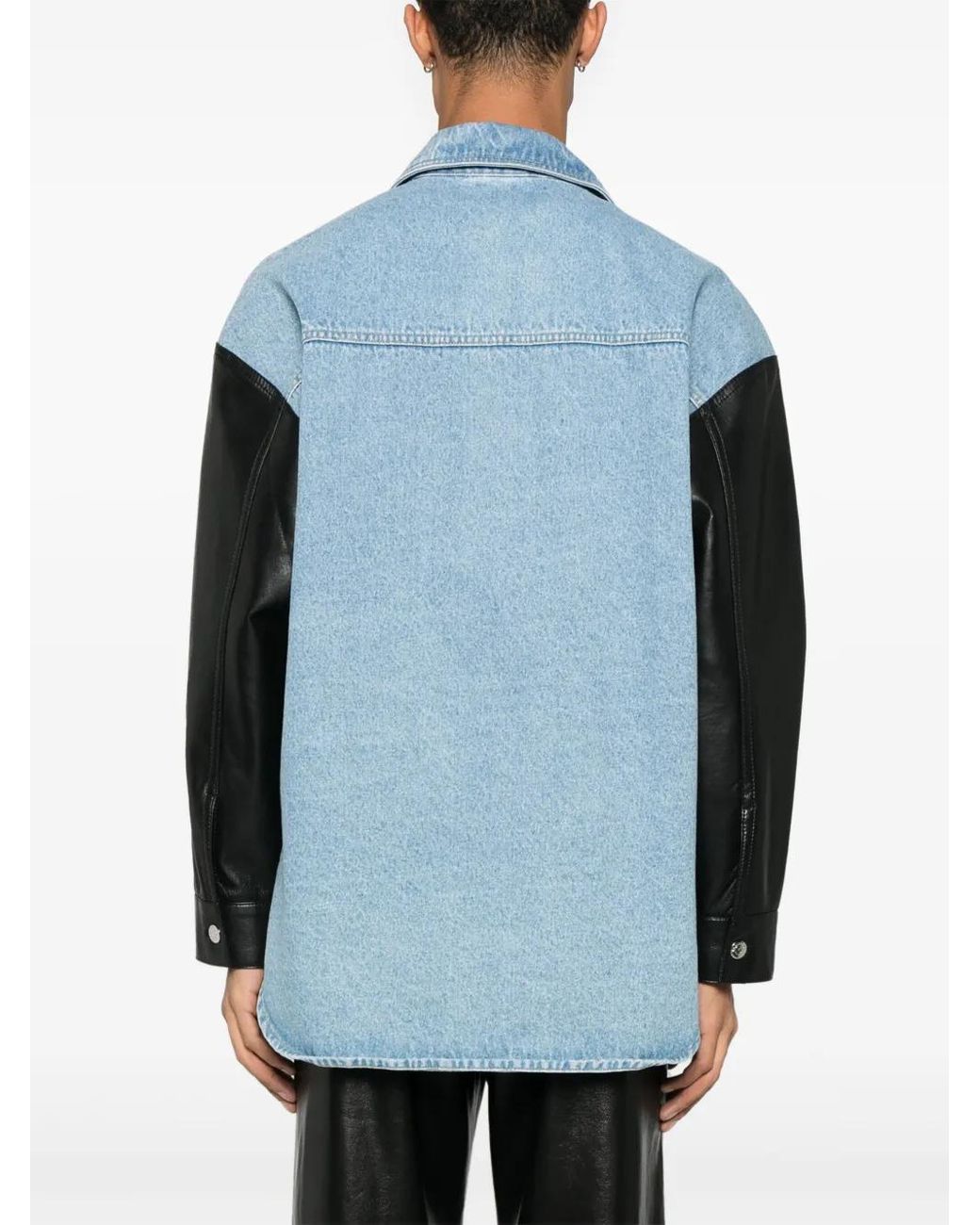 Nanushka Blue Denim Shirt