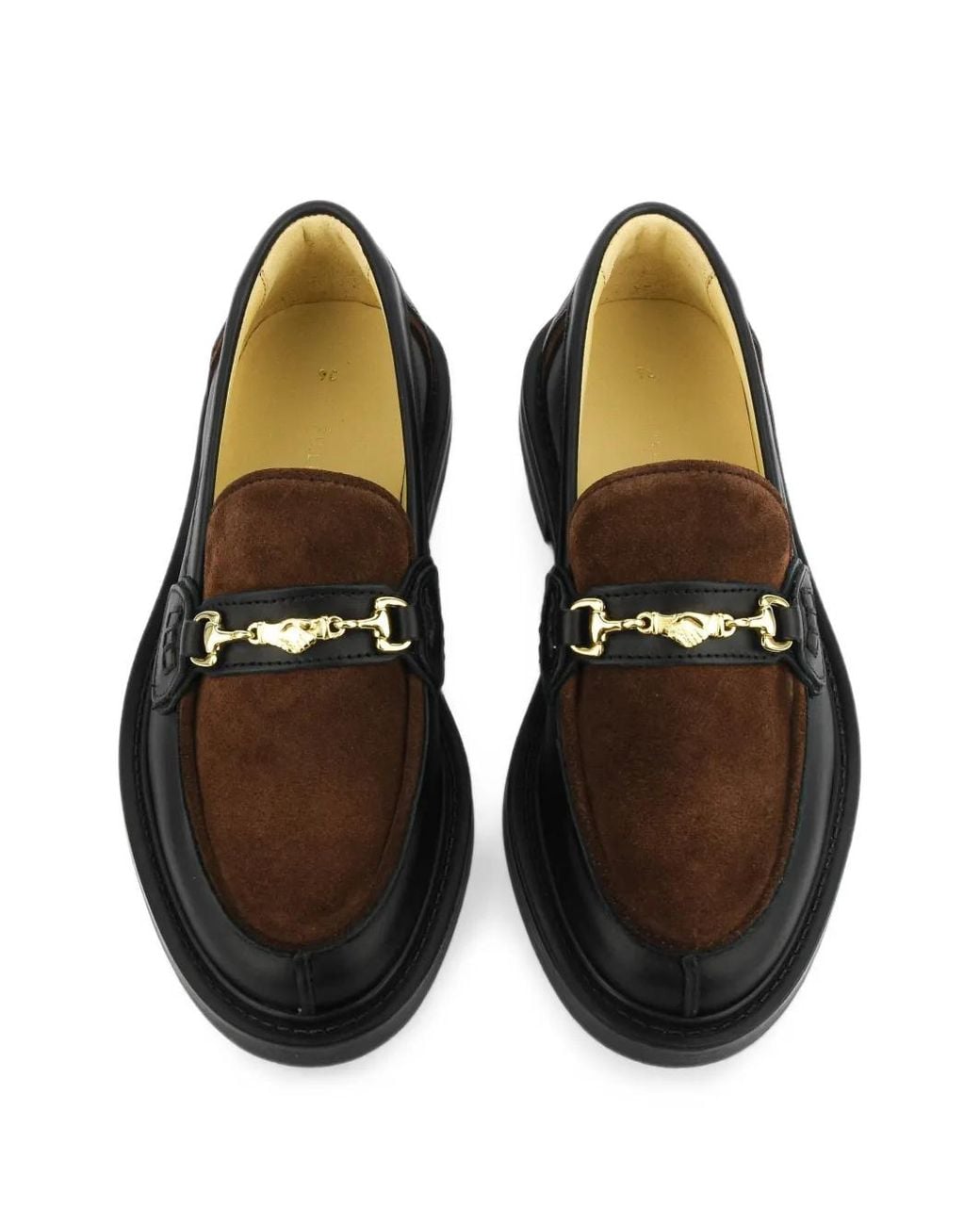 Filling Pieces Black Hazy Loafers