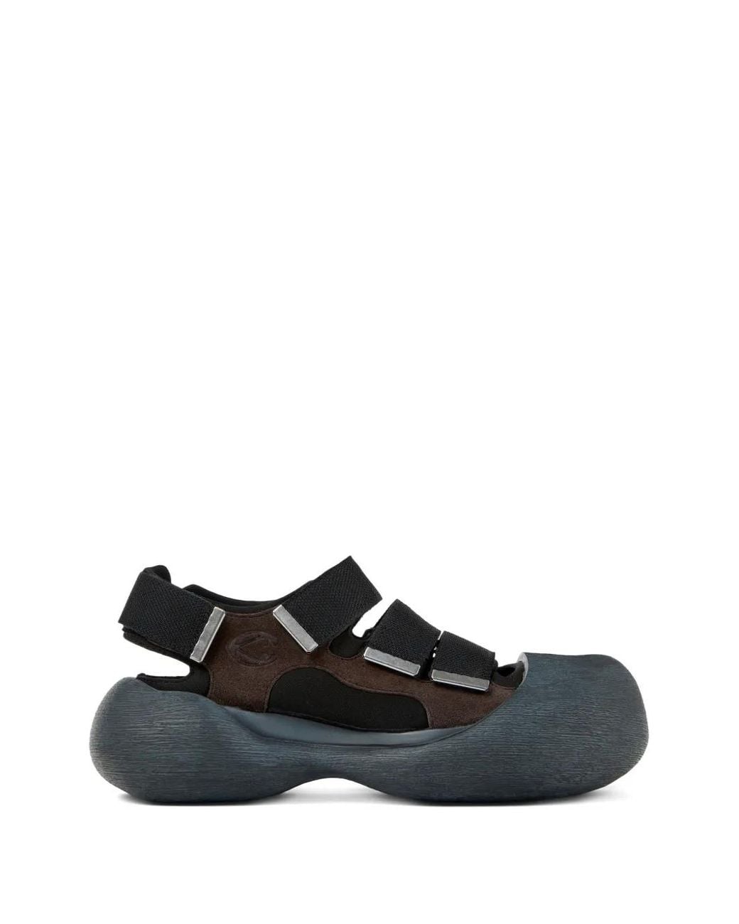 CAMPERLAB Black Suede Strap Sandals Caramba