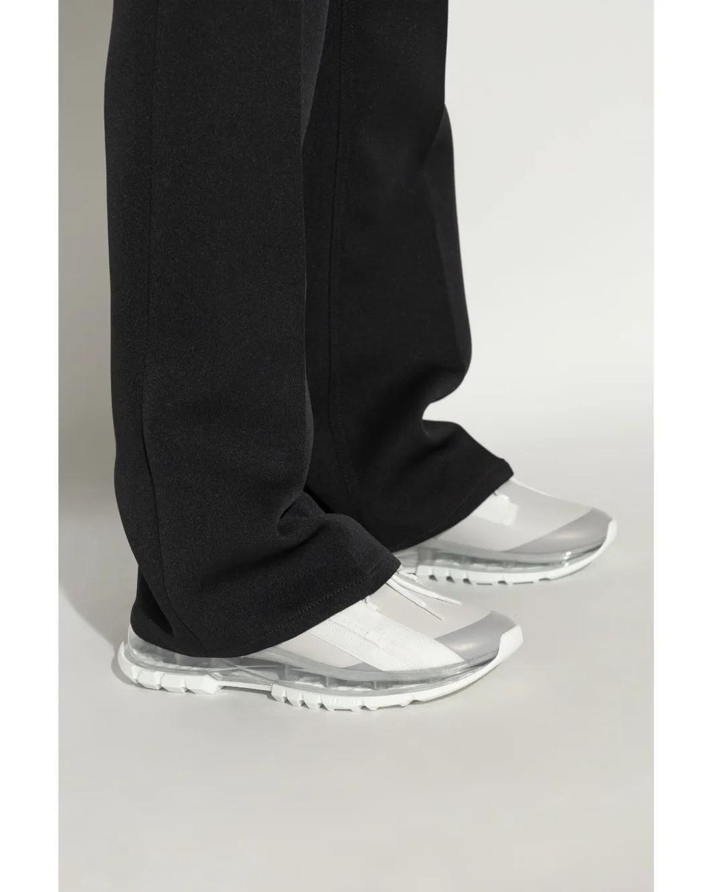 Givenchy White Zip Air Sneakers