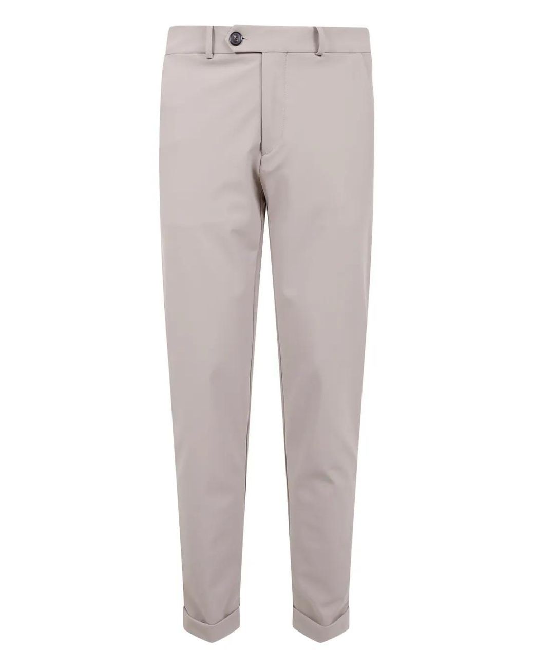 Rrd Gray Logo-Detail Trousers for men