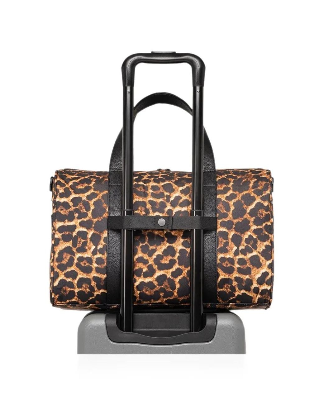 Herschel Supply Co. Black Novel Leopard-Print Holdall