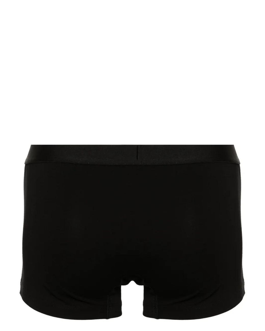 DSquared² Black Icon Cotton-Blend Trunks for men