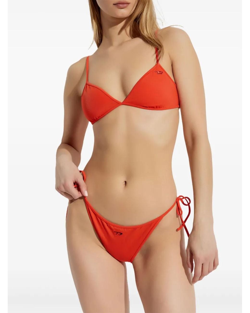 DIESEL Red Haut De Bikini Cloudy