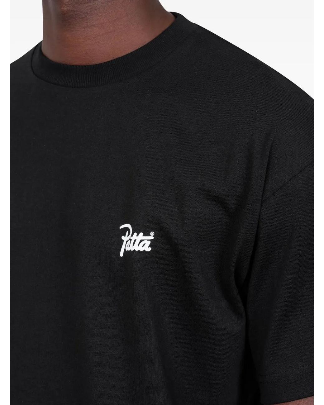 PATTA Black Lighters Family T-Shirt for men