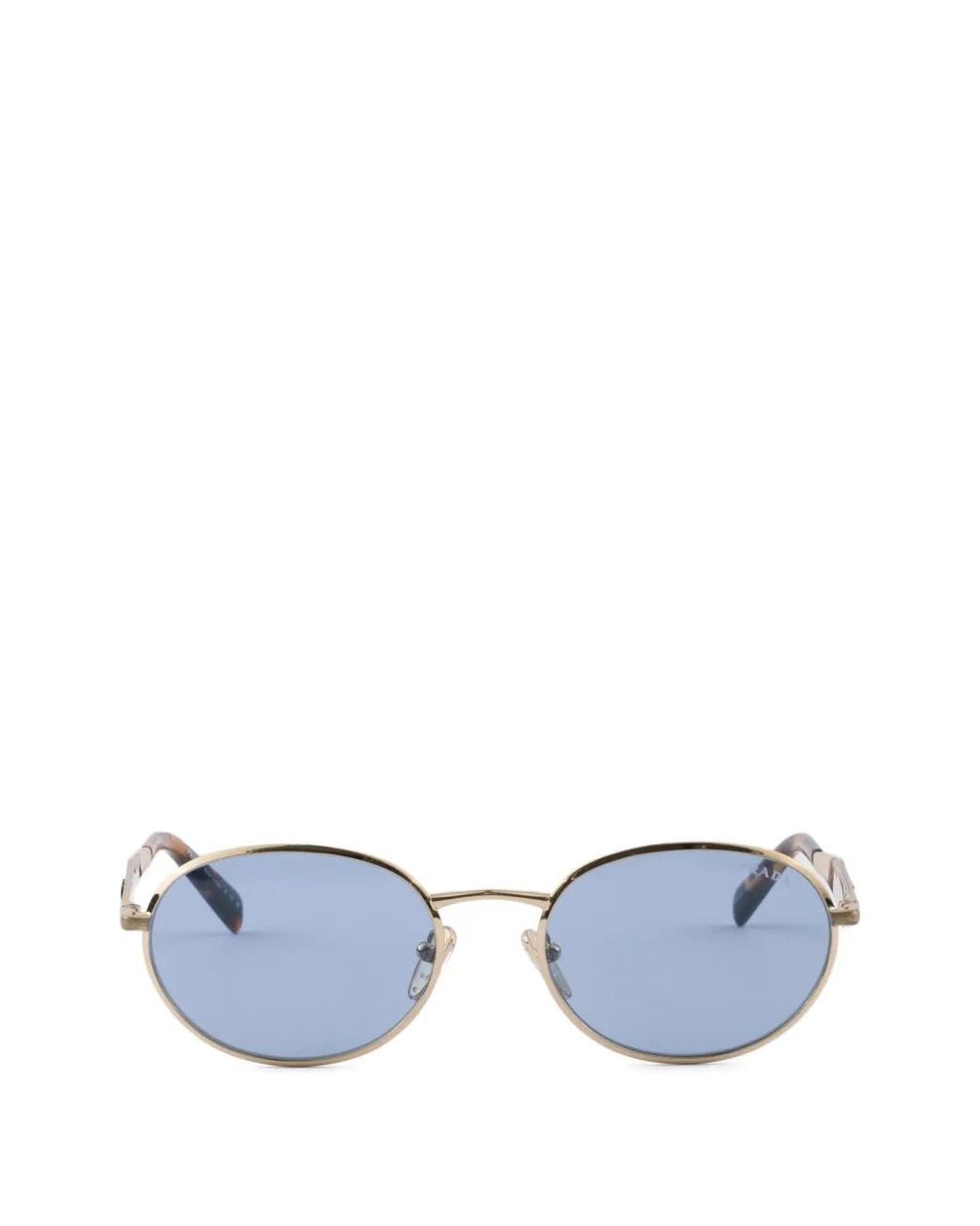Prada Blue Sunglasses With Logo