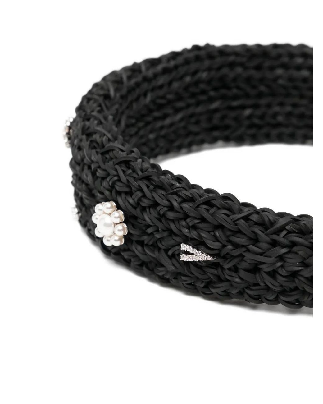ShuShu/Tong Black Braided Headband