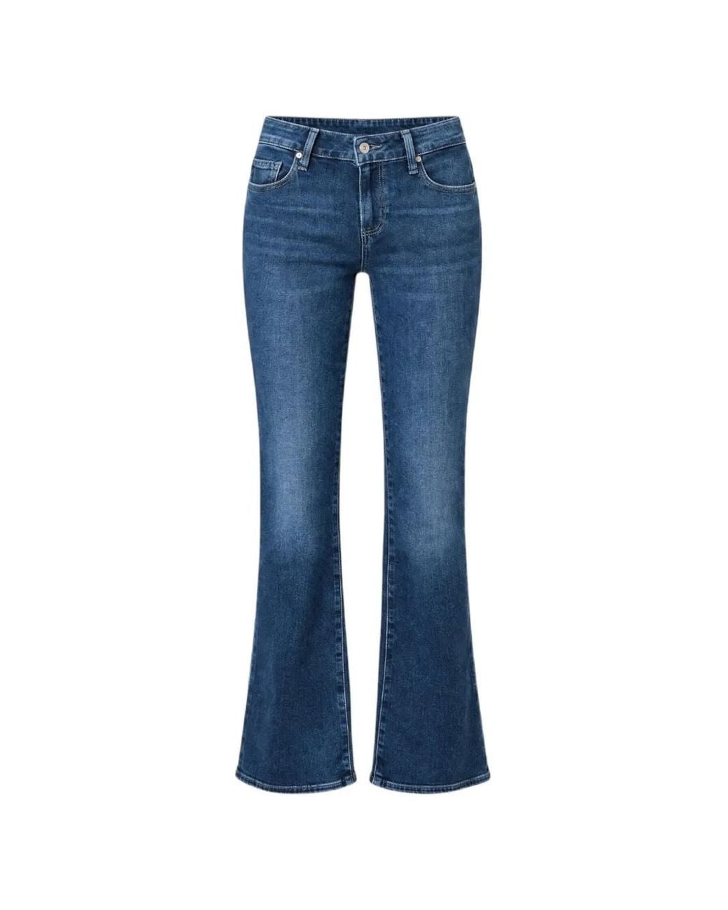 PAIGE Blue Laurel Canyon Bootcut Jeans