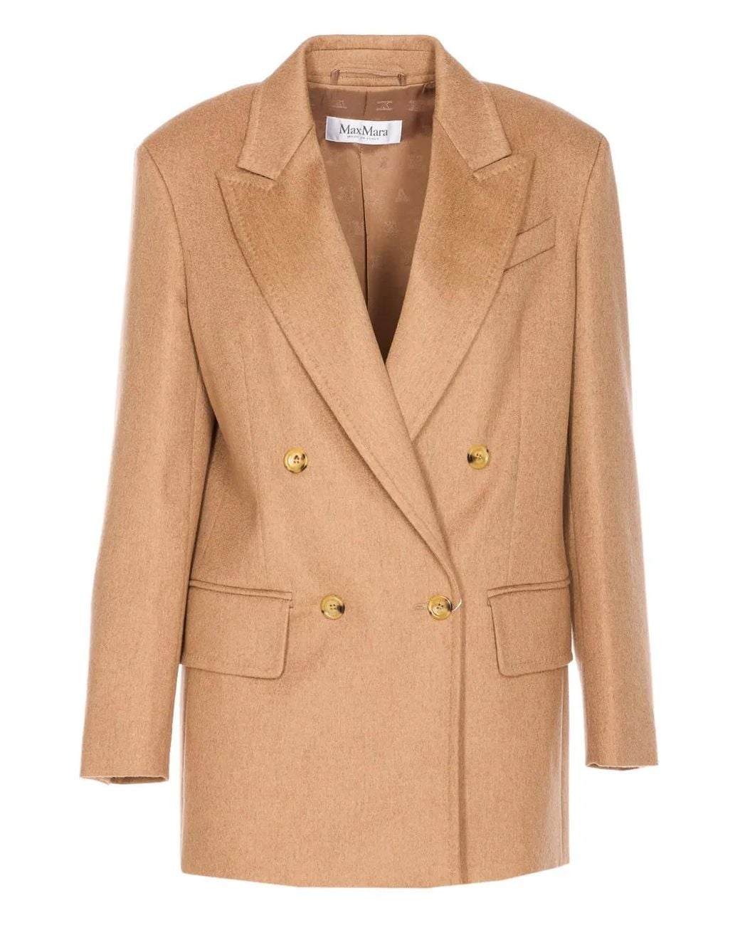 Max Mara Natural Scybelline Camel Jacket