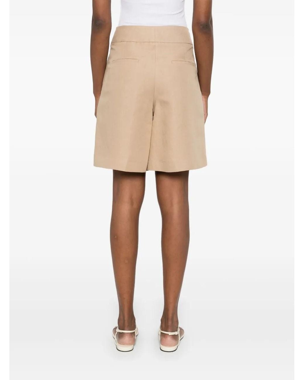 Peserico Natural Tailored Shorts