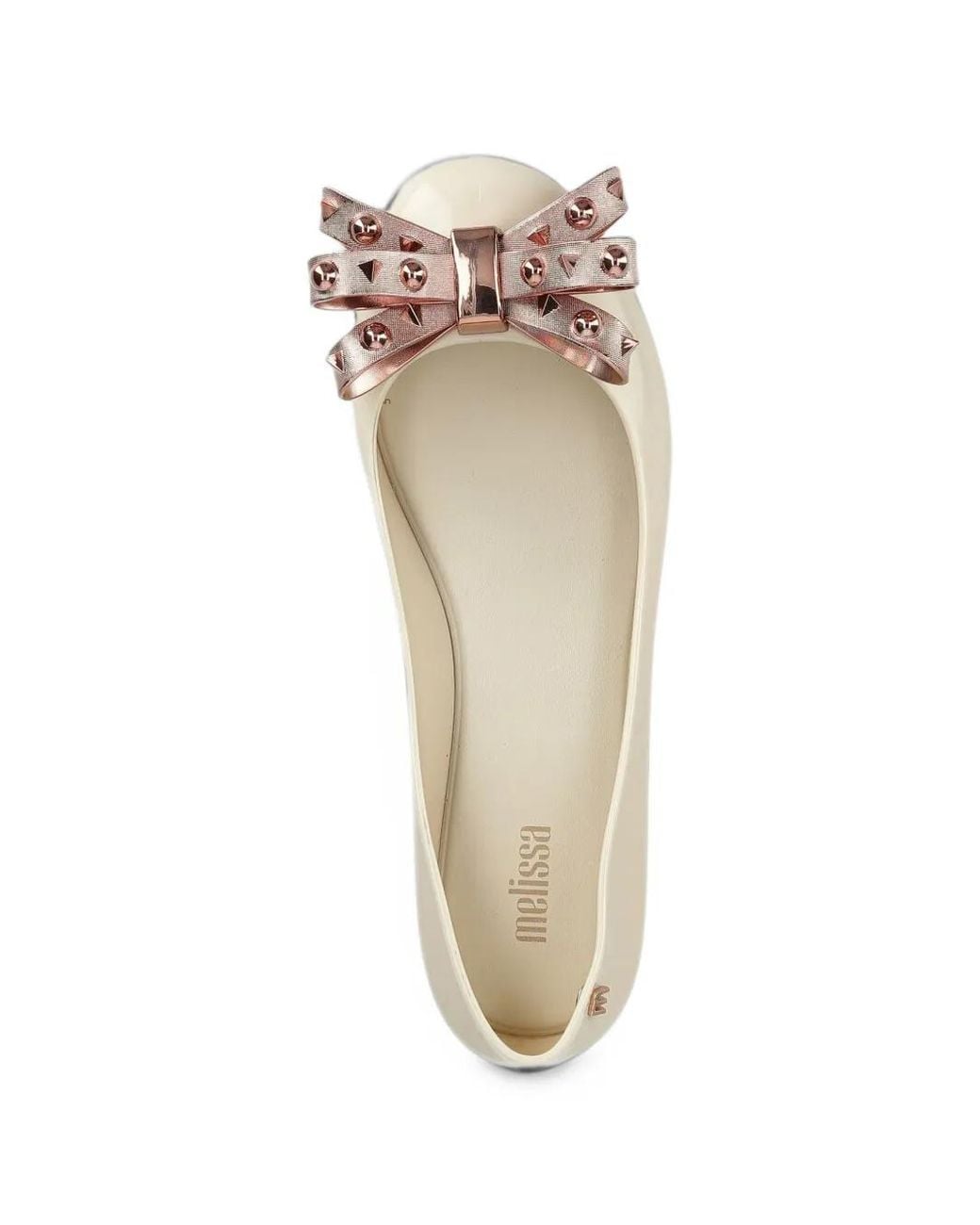 Melissa Natural Dora Iii Ballet Flats