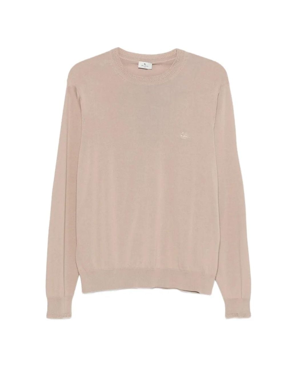 Etro Natural Crew-Neck Sweater for men