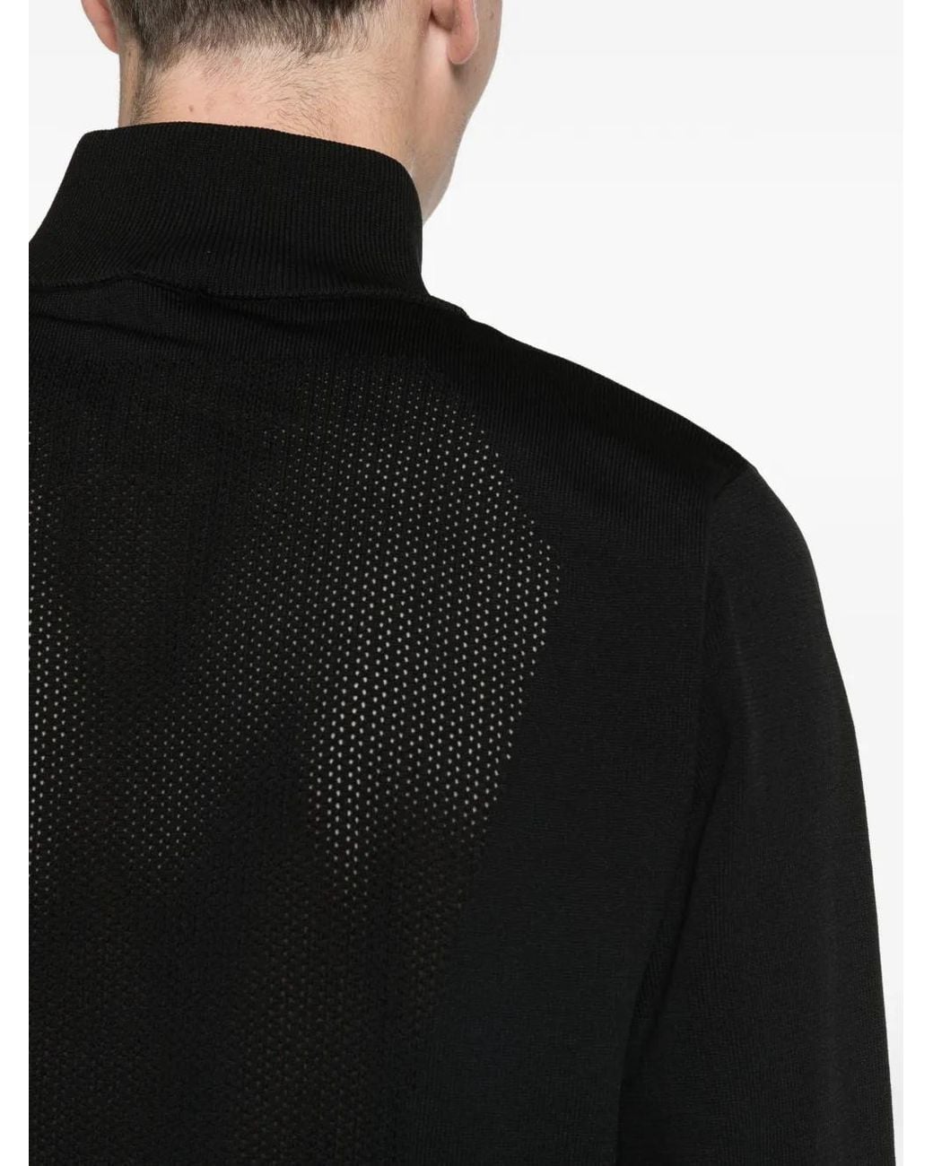 Colmar Black Neowarm Technical Half-Zip Sweatshirt for men
