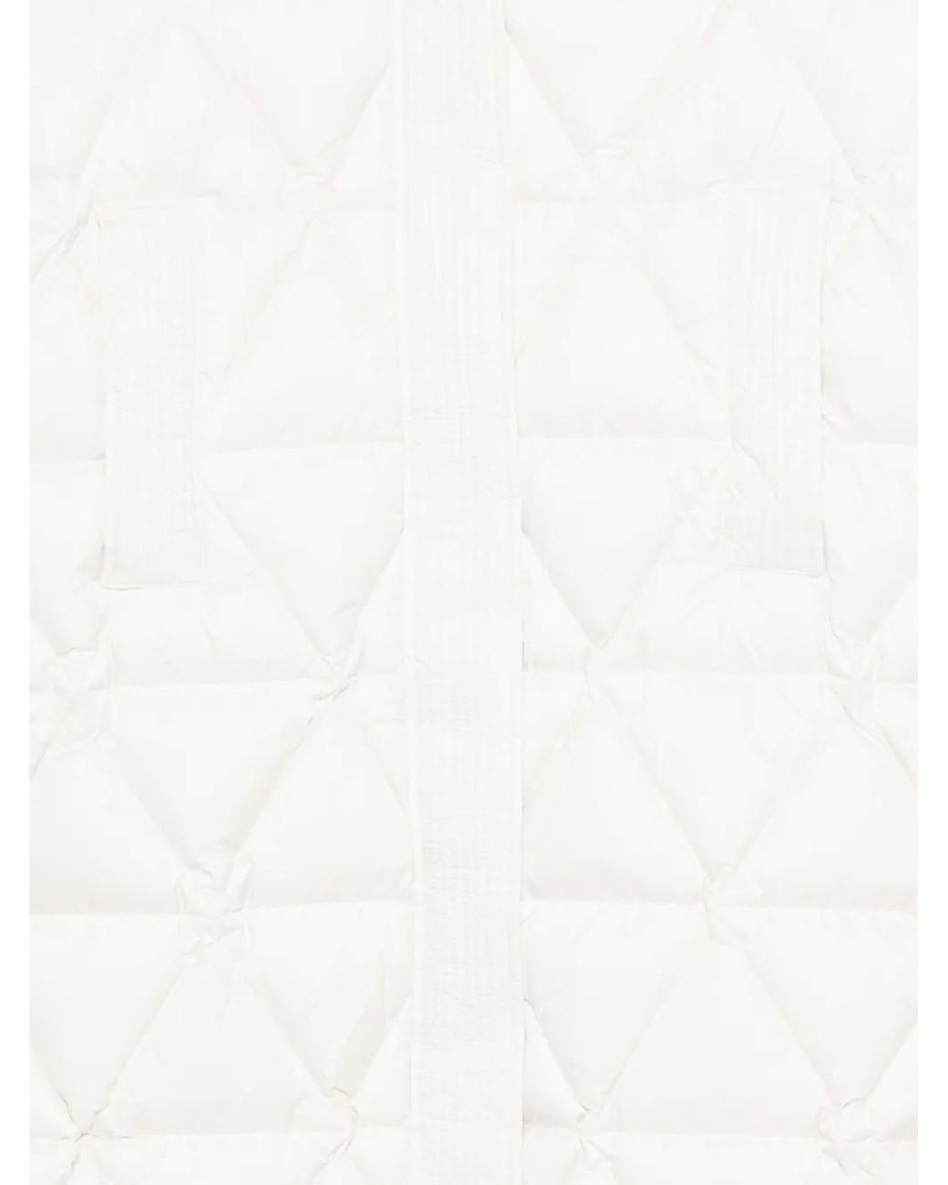 K-Way White Ruenne Coat